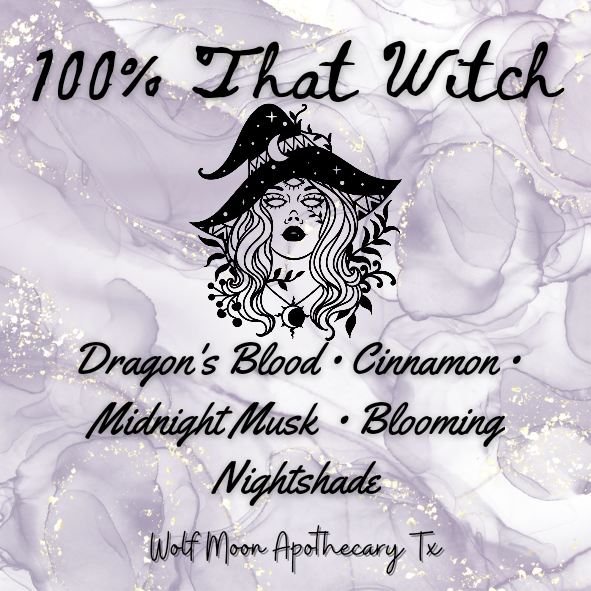 100% That Witch Oil With Crystals