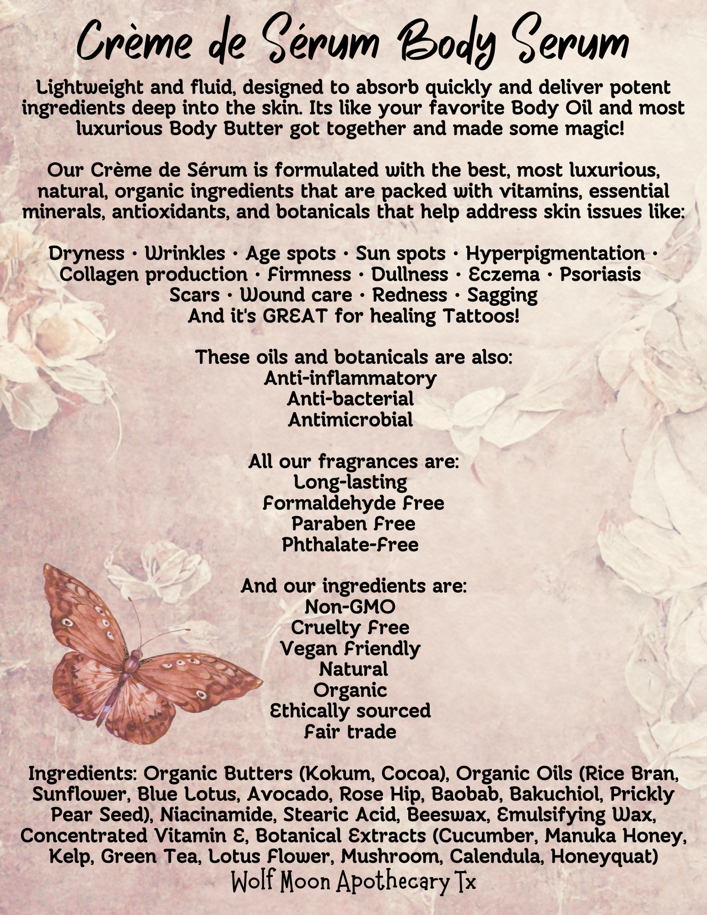Pheromone Body Products | Hydrating Body Serums | Indulgent Body Oils | Small Batch |Handmade