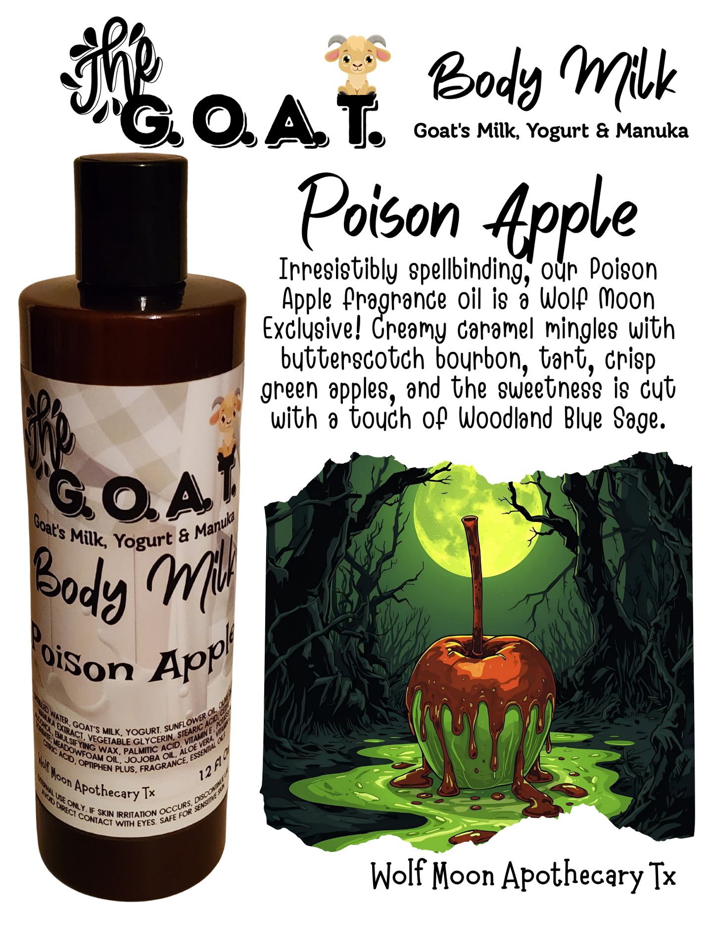 Ultra Hydrating Skin Milk | The G.O.A.T | Poison Apple