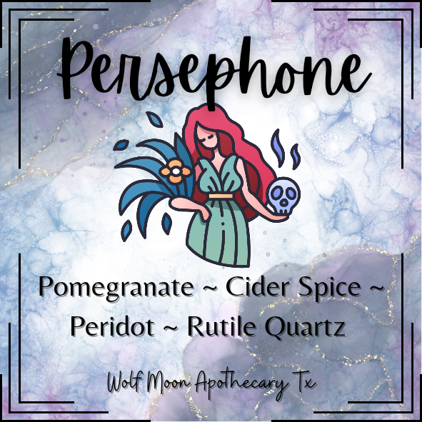 Persephone Oil With Crystals