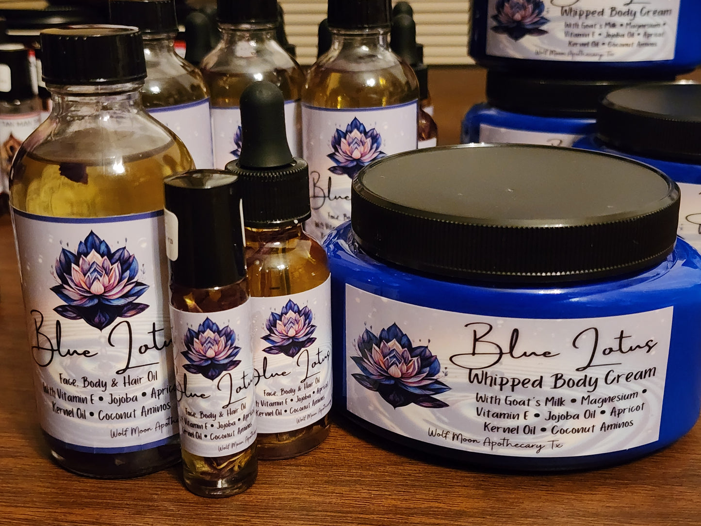 Blue Lotus Infused Oils