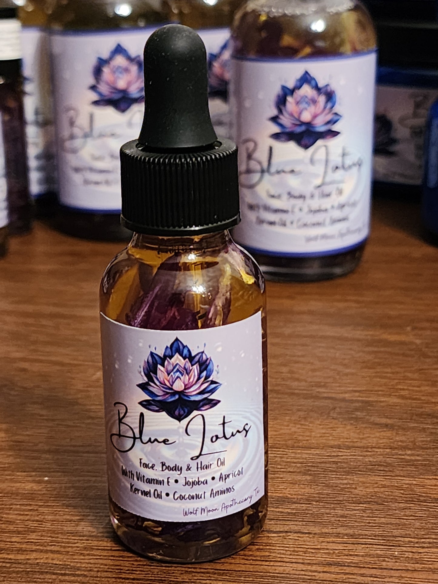 Blue Lotus Infused Oils