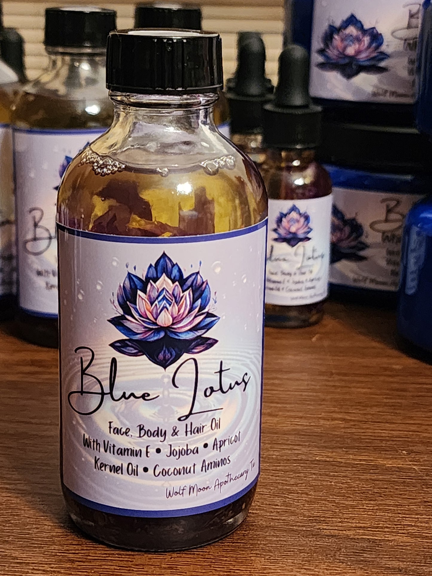 Blue Lotus Infused Oils