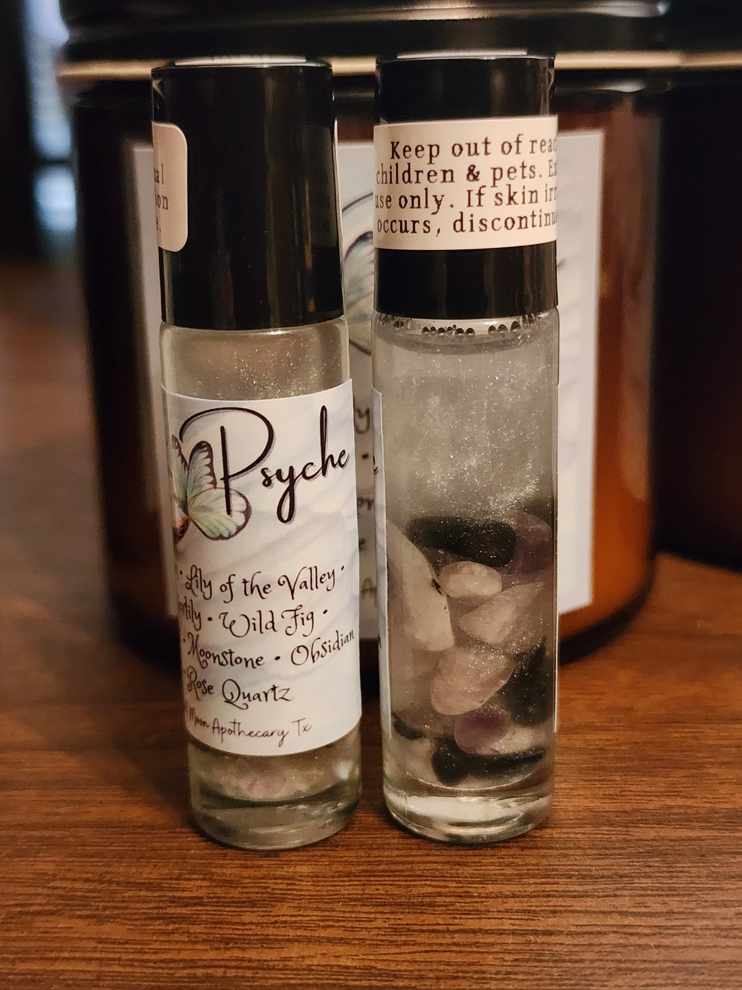 Psyche Oil With Crystals