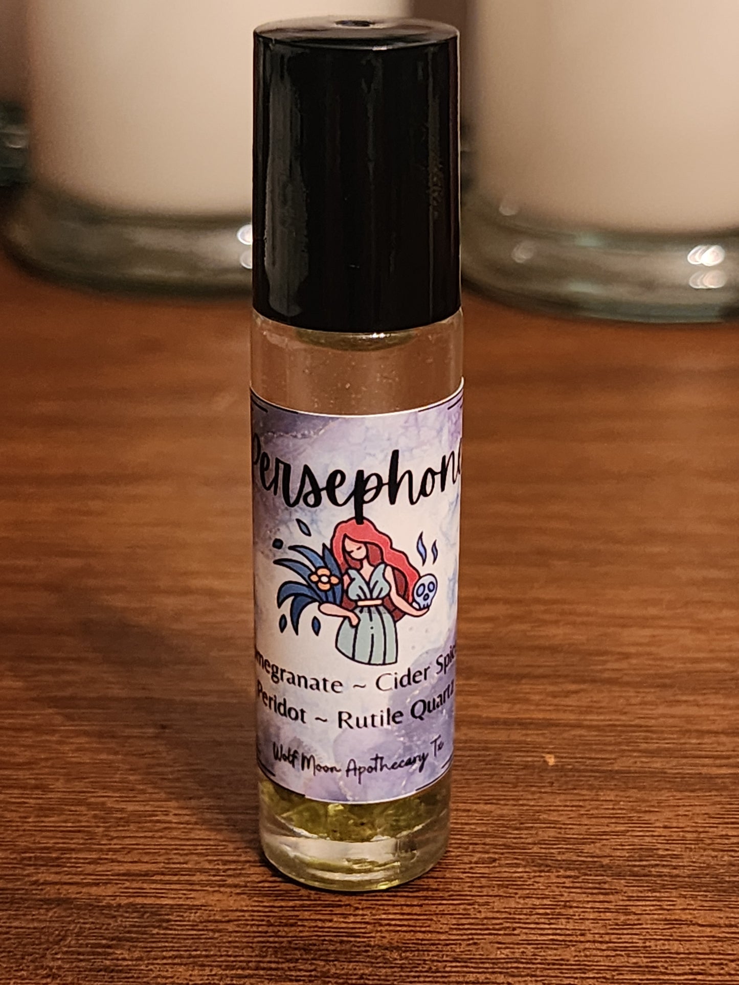 Persephone Oil With Crystals