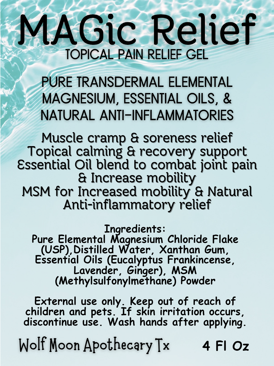 MAGic Relief Transdermal Gel