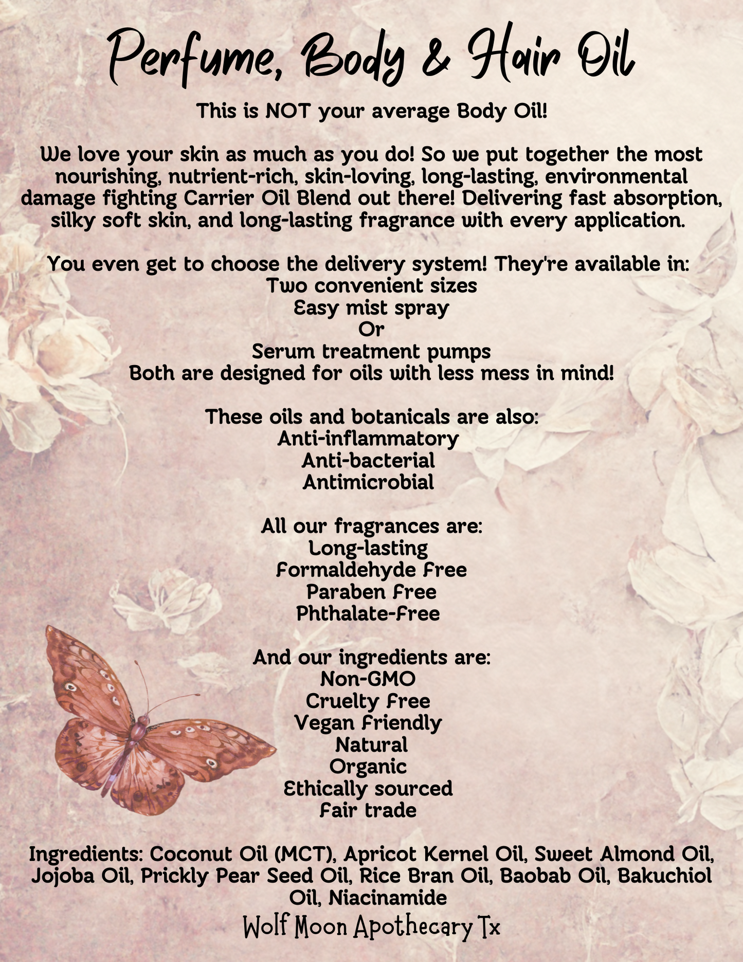 Pheromone Body Products | Hydrating Body Serums | Indulgent Body Oils | Small Batch |Handmade