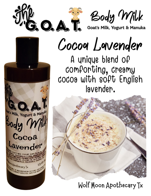 Ultra Hydrating Skin Milk | The G.O.A.T | Cocoa Lavender