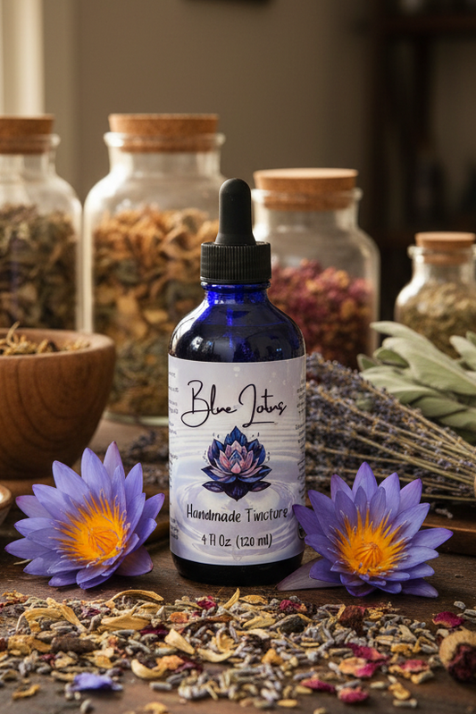 Tinctures | Blue Lotus | Organic | Small-Batch | Handmade