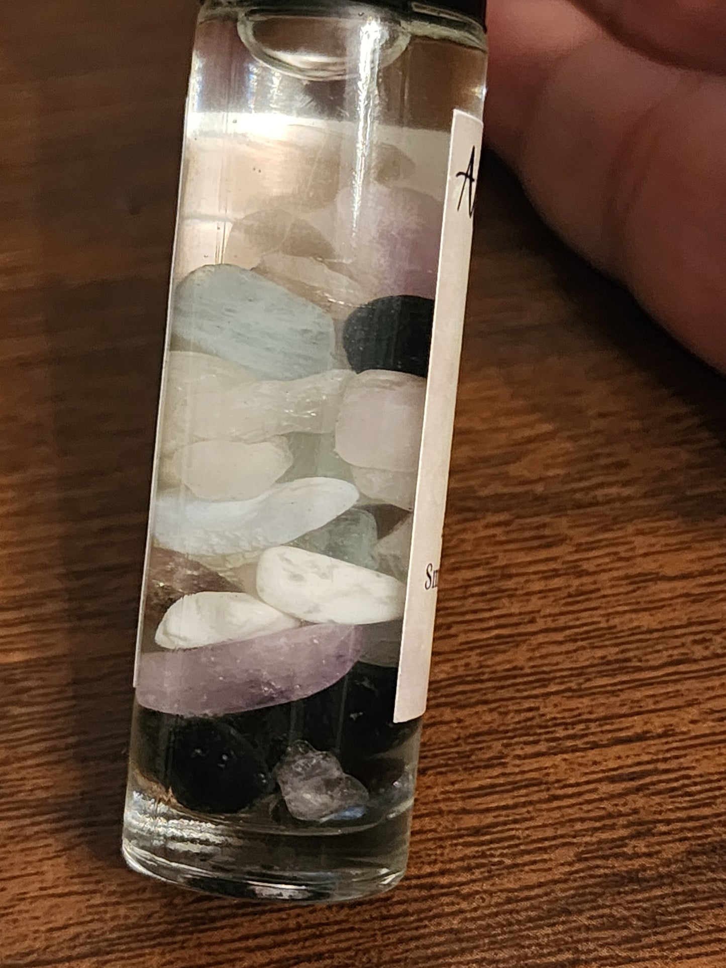 After The Shadow Oil With Crystals