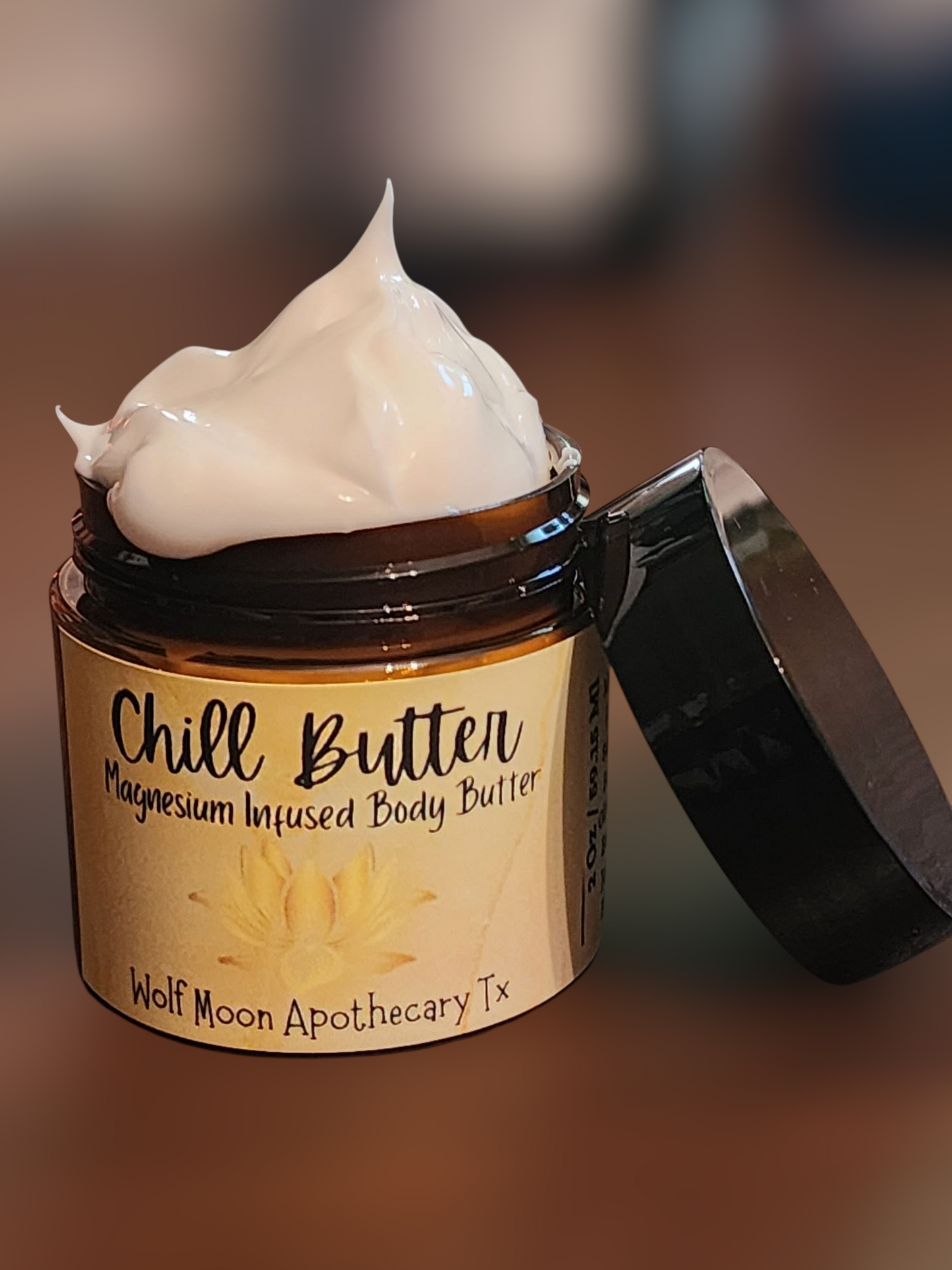 Magnesium Infused Body Butter | Chill Butter | Relax, Restore, Recover | 4 Oz Jars