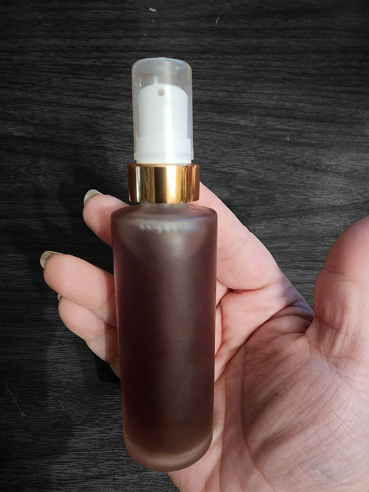 BLUE RADIANCE 2 Oz Bottle | Blue Lotus & Hyaluronic Acid Serum | Ancient Secrets for Modern Skincare | Natural & Organic