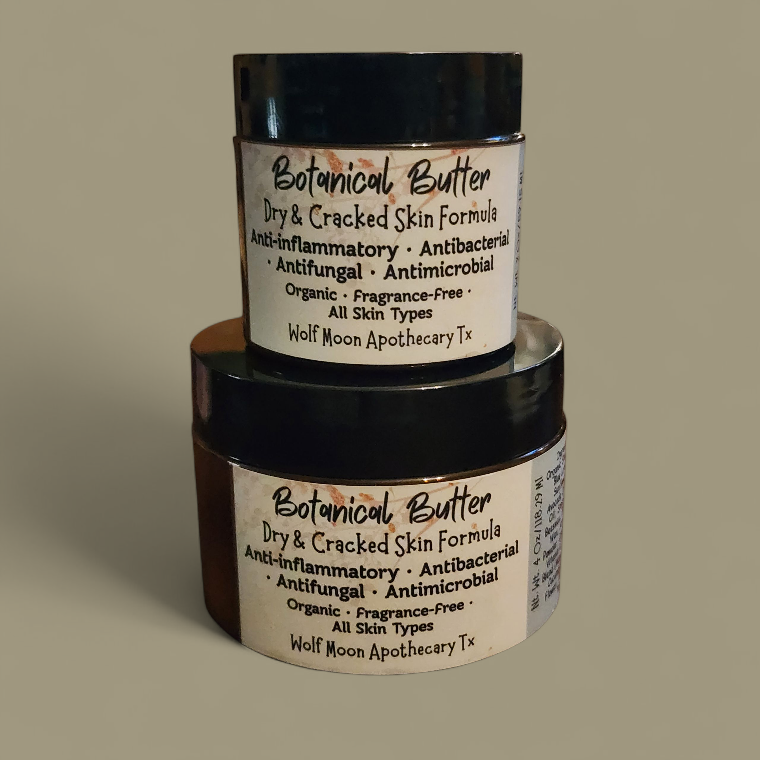 Body and Foot Butter Botanical Extracts Essential Oils Fragrance-Free ...