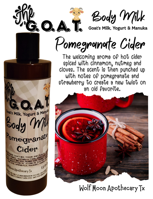 Ultra Hydrating Skin Milk | The G.O.A.T | Pomegranate Cider