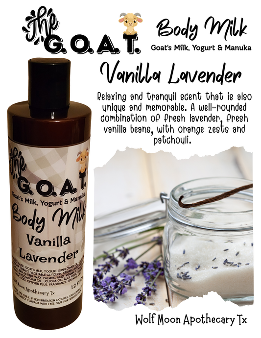 Ultra Hydrating Skin Milk | The G.O.A.T | Vanilla Lavender