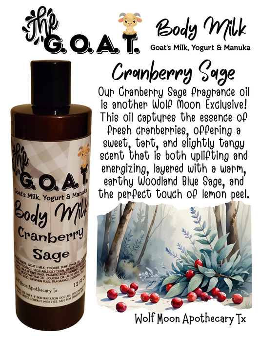 Ultra Hydrating Skin Milk | The G.O.A.T | Cranberry Sage