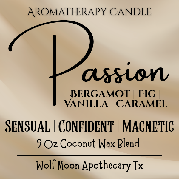 Candles | Aromatherapy Collection | Hand-Poured in 9 Oz Amber Jars | Organic Coconut Wax Blend | Cotton Core Wicks