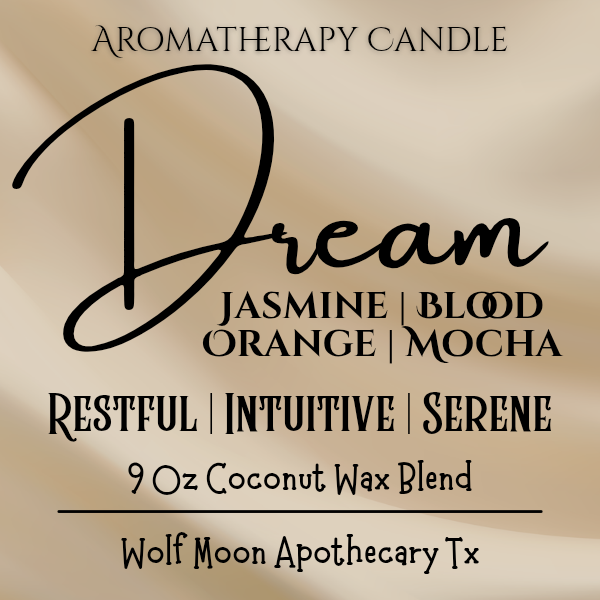 Candles | Aromatherapy Collection | Hand-Poured in 9 Oz Amber Jars | Organic Coconut Wax Blend | Cotton Core Wicks