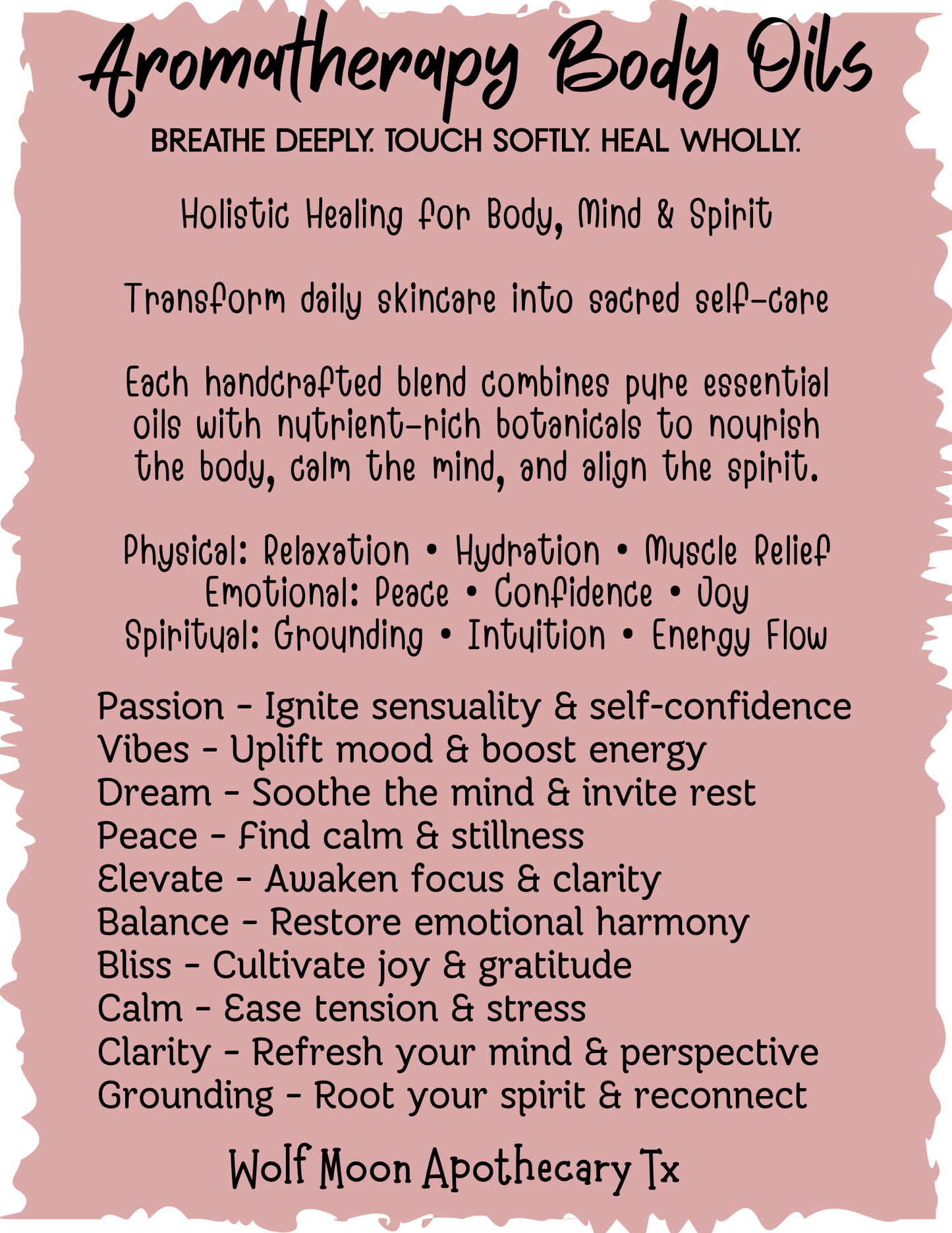 Aromatherapy Body Oils Collection | 10 ml Rollers