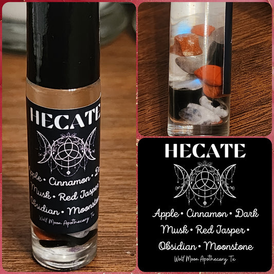 Hecate Oil With Crystals