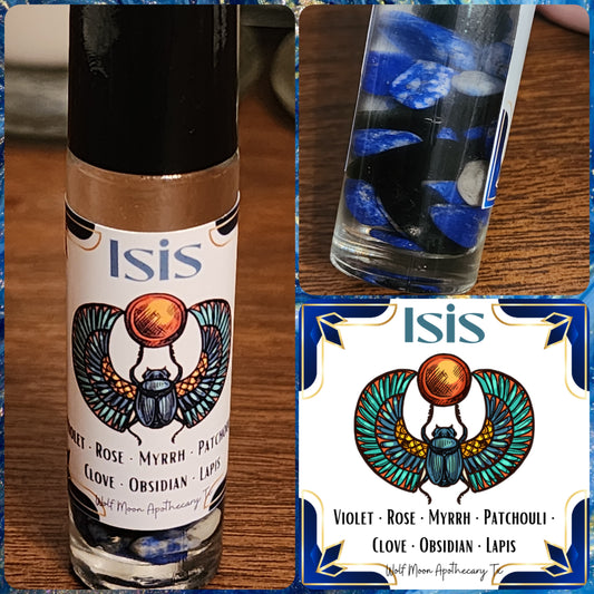 Isis Oil With Crystals
