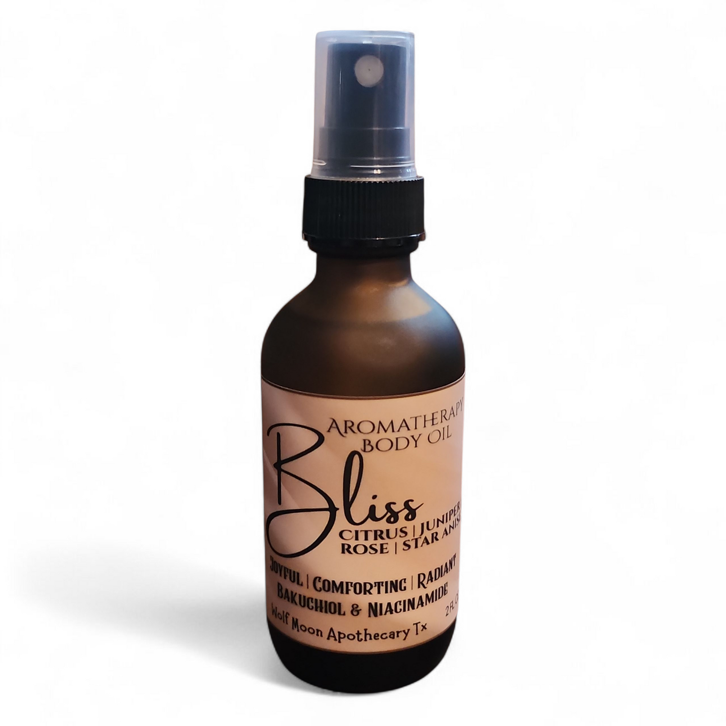 Aromatherapy Body Oils Collection | 2 Oz (60 ml) Body Oil Spray