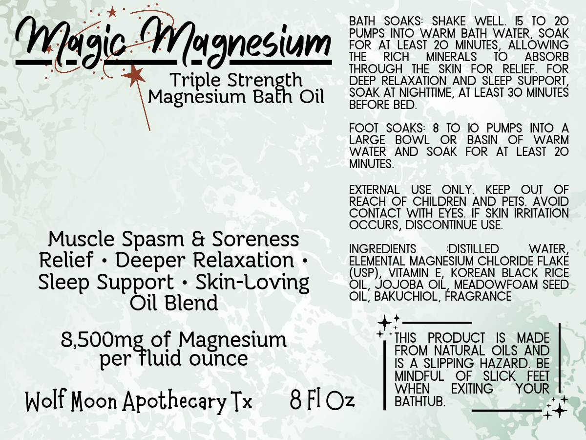 MAGic Bath Magnesium Bath Soaks