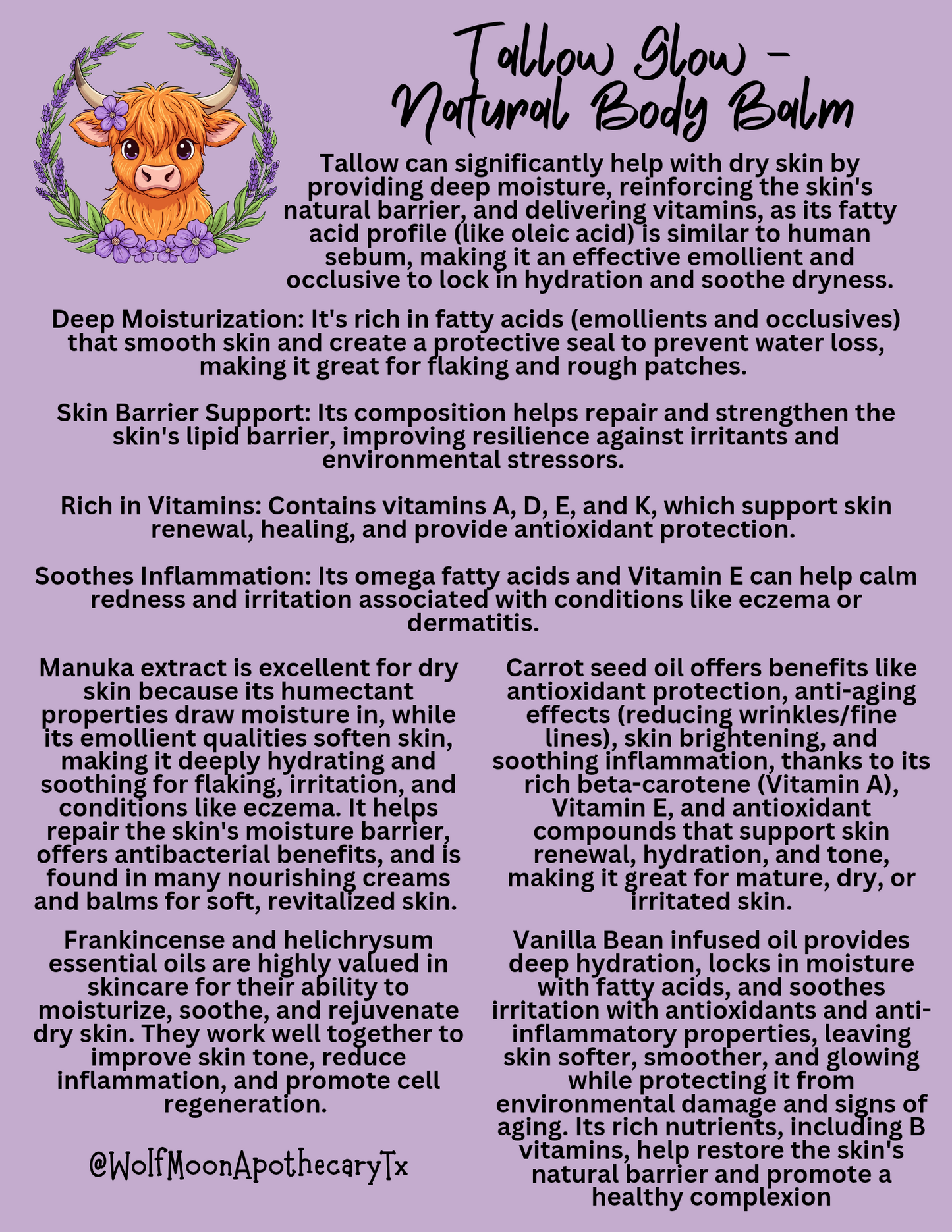 TALLOW GLOW | The Perfect Tallow-Infused Body Balm Butter