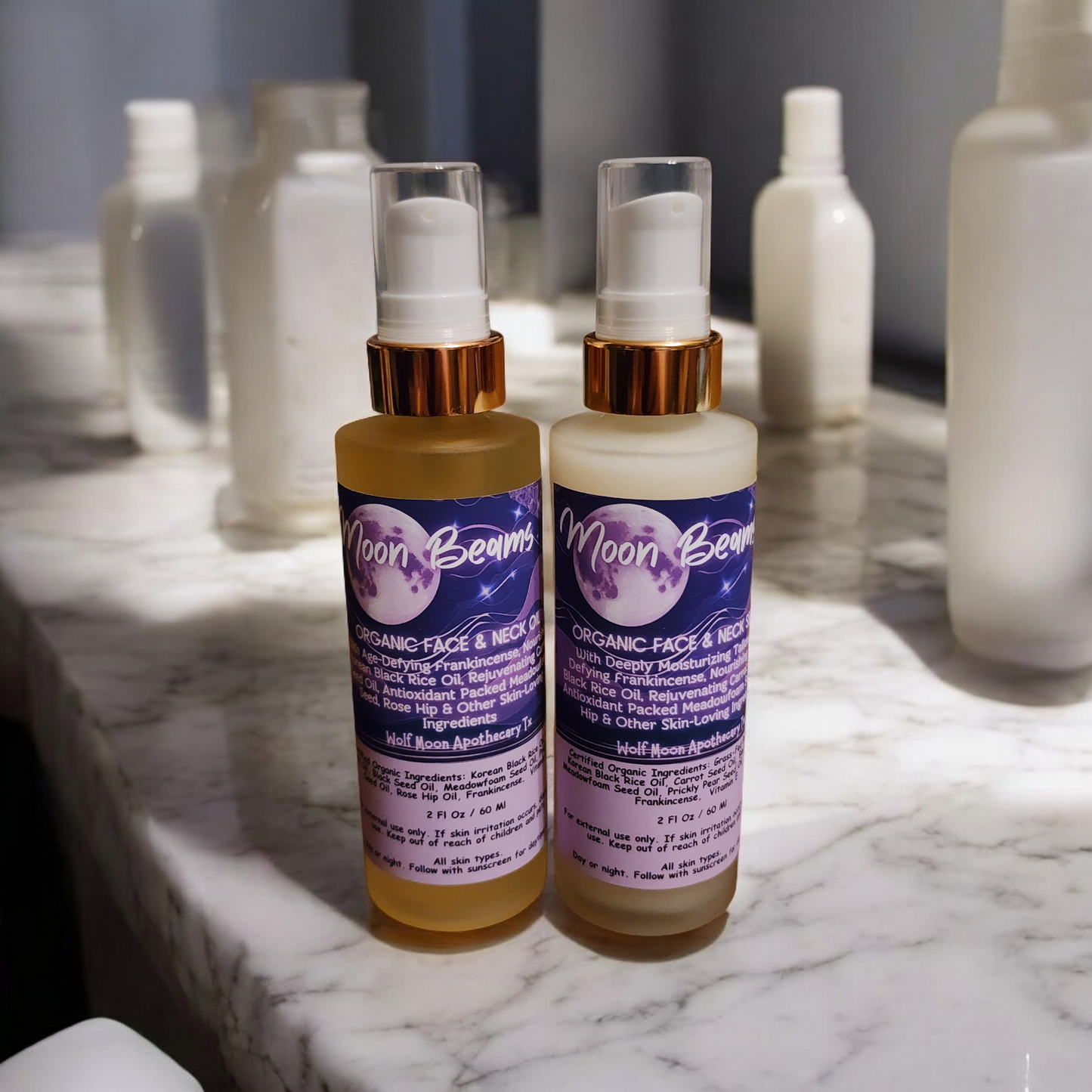 Moon 🌙 Beams ✨️ Face & Neck Oils & Serums