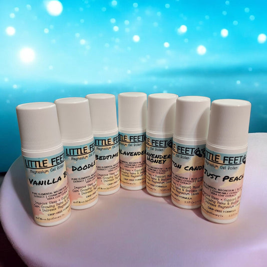 Little Feet MagnesiumGelRollers | Sleep & Mood Support | Neurodivergent Momma Approved