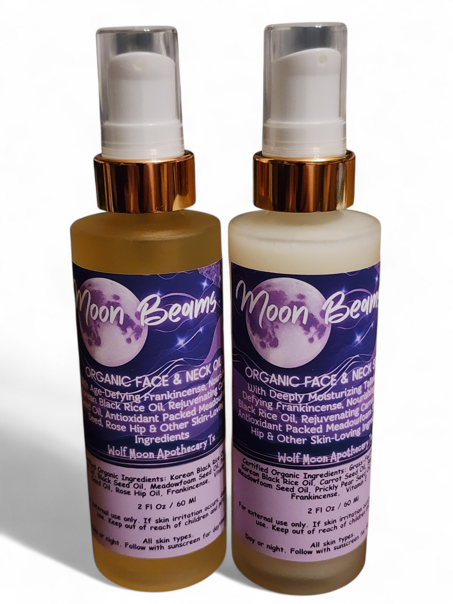 Moon 🌙 Beams ✨️ Face & Neck Oils & Serums